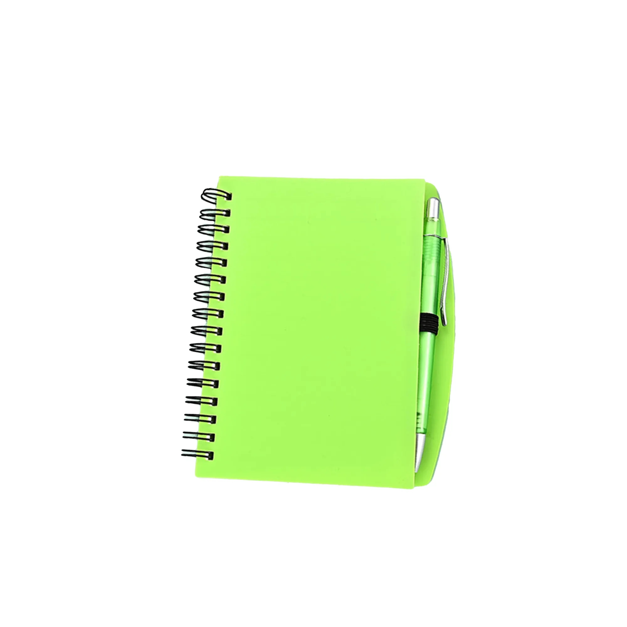 A6/A5 Basic Matte Cover Spiral Notebook with Pen 3