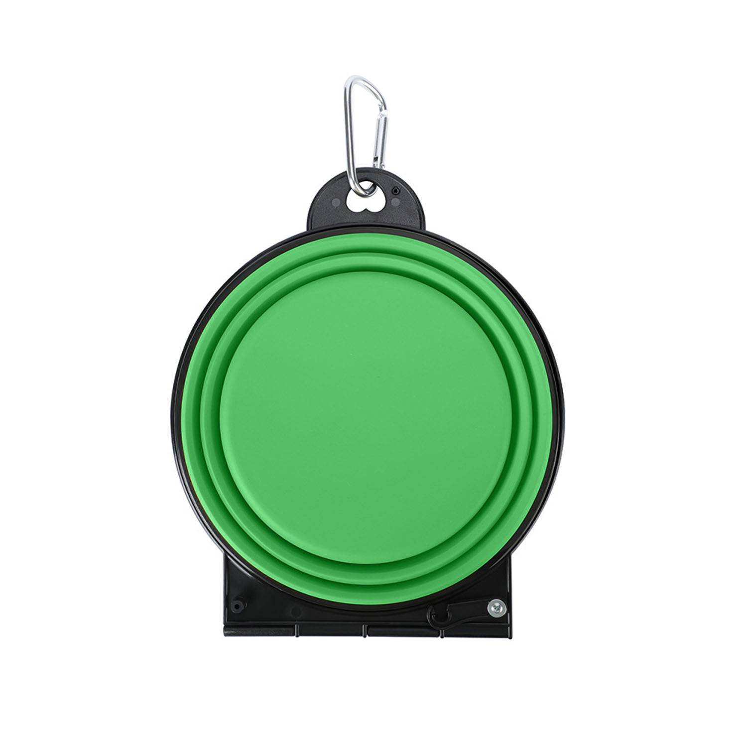 Lightweight Portable Collapsible Dual Pet Bowl 2