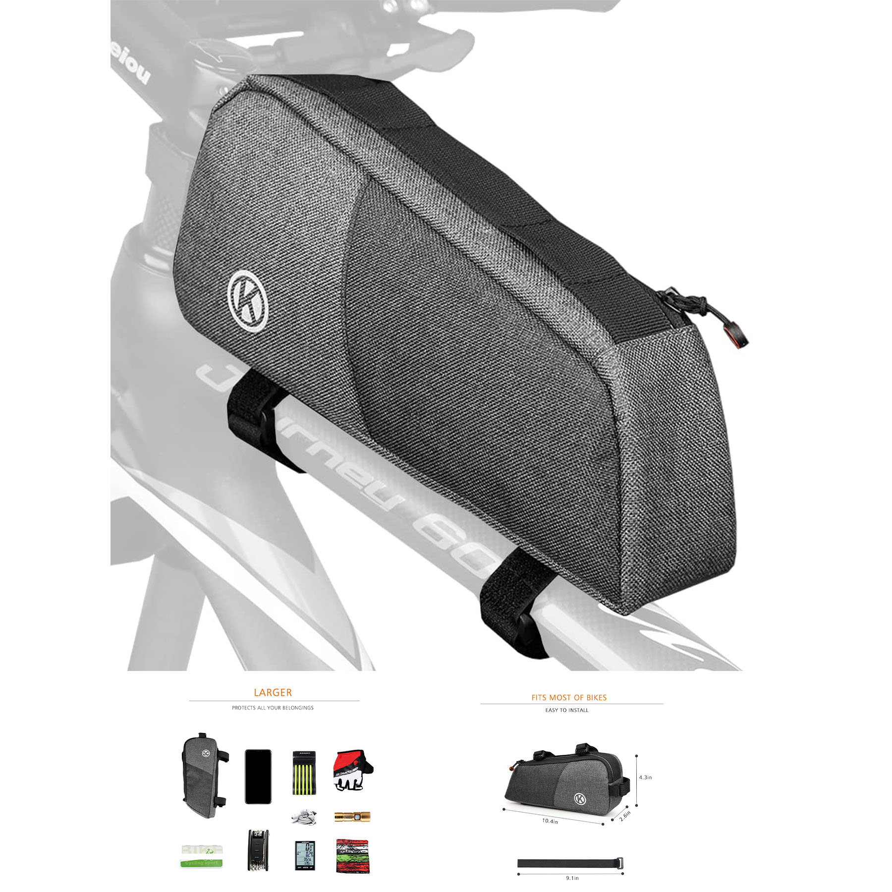 Top Tube Bike Bag 2
