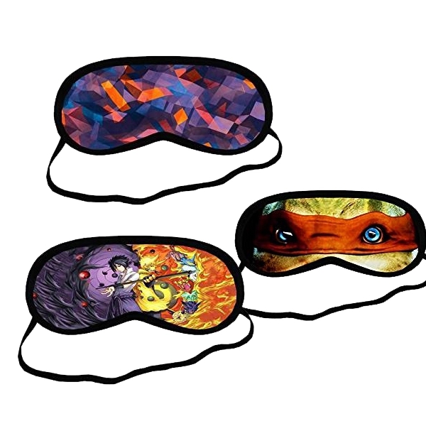 Polyester Dye Sublimation Printable Eye Mask 3