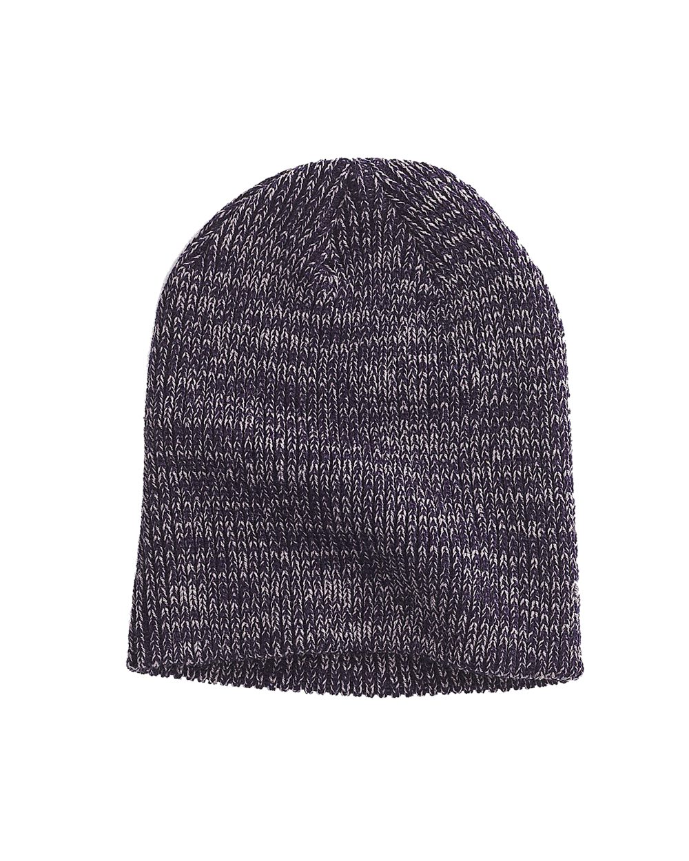 Ribbed Marled Beanie - BA524 4