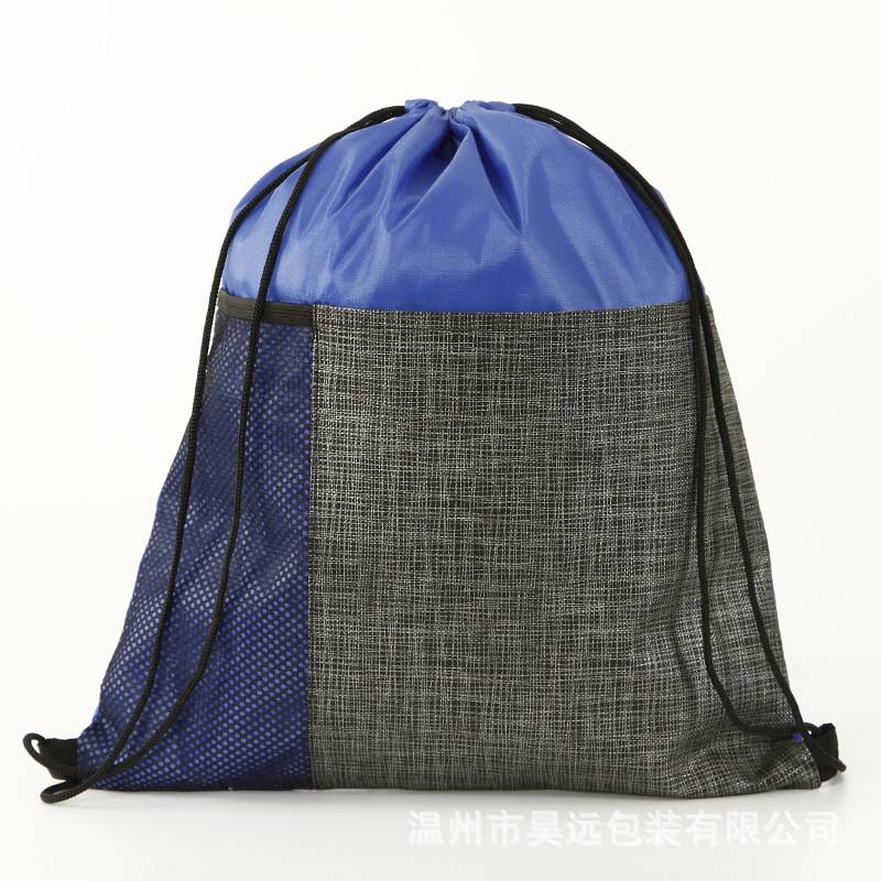 Nonwoven Pocket Drawstring Backpack 6