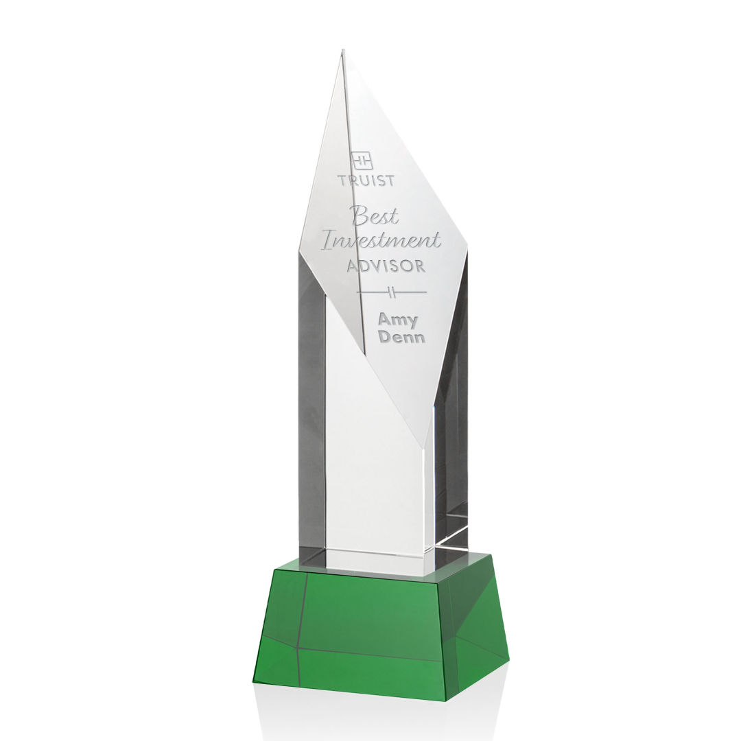 Vertex Award on Base - Green 6