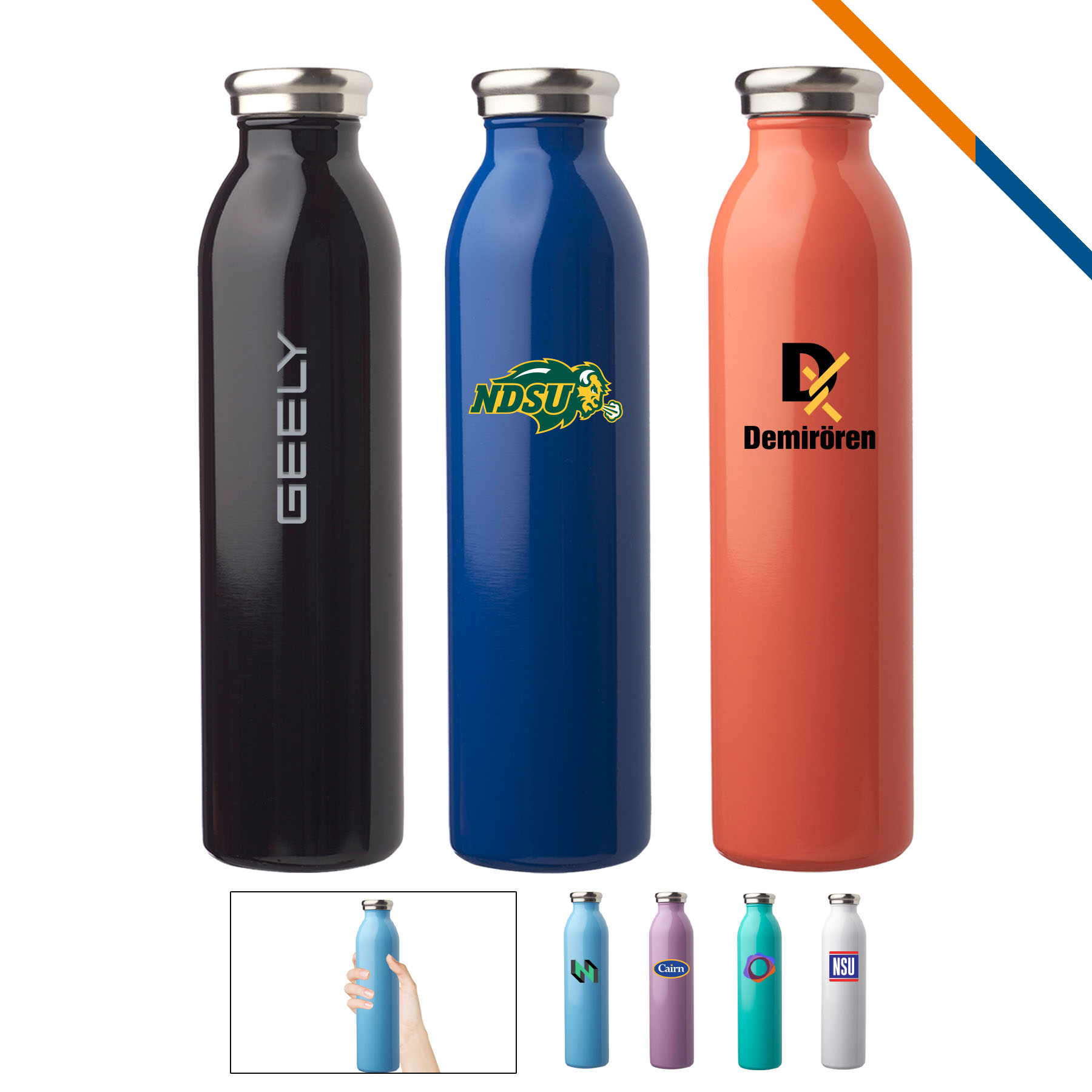 Tapa Stainless Steel Water Bottle - 20 OZ. 2