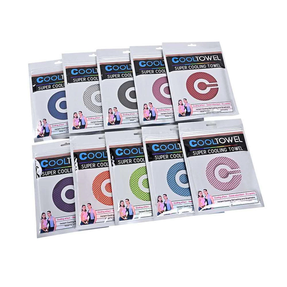 Pure Color Cooling Towel 3