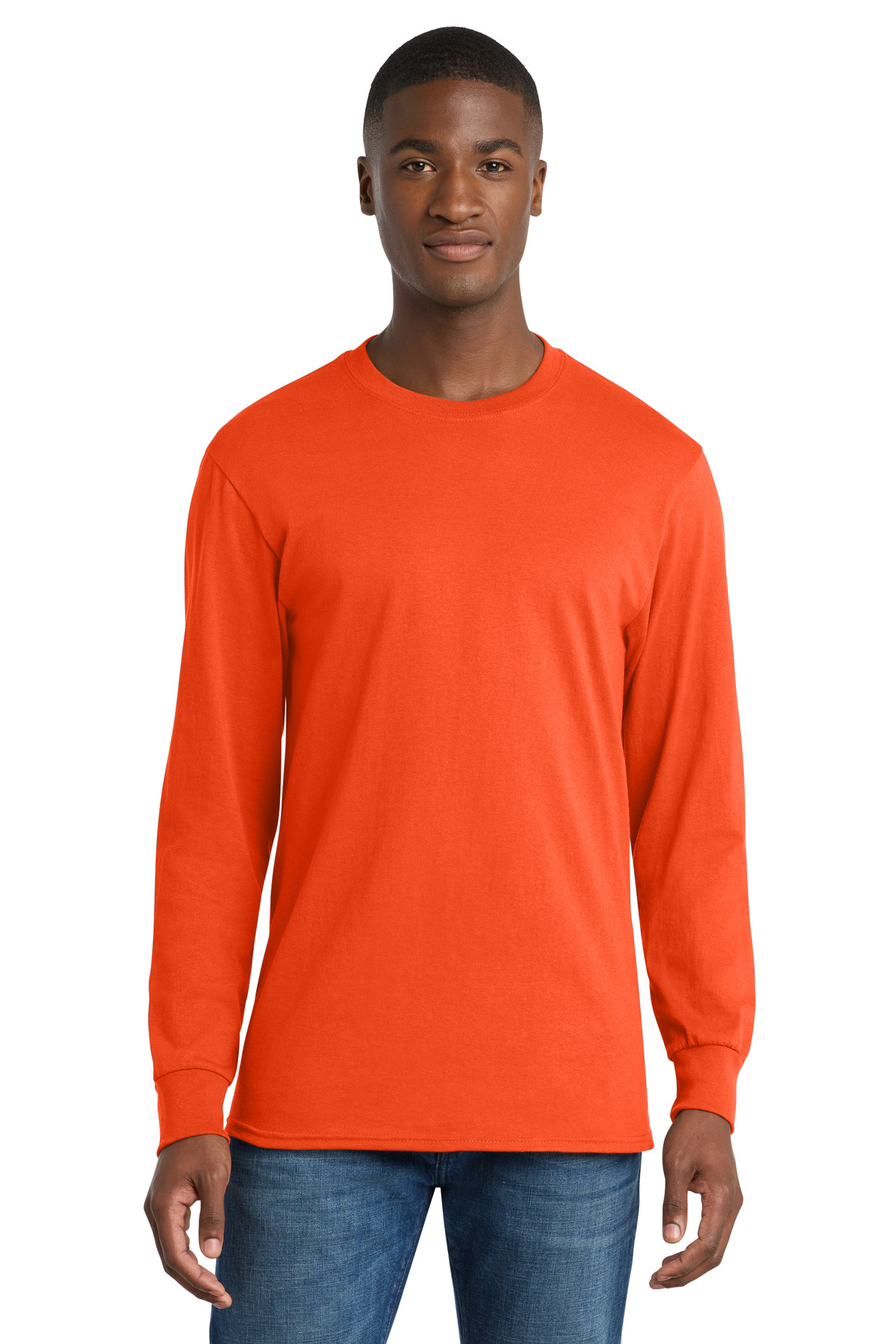 Port & Co Long Sleeve Core Cotton Tee. PC54LS 66