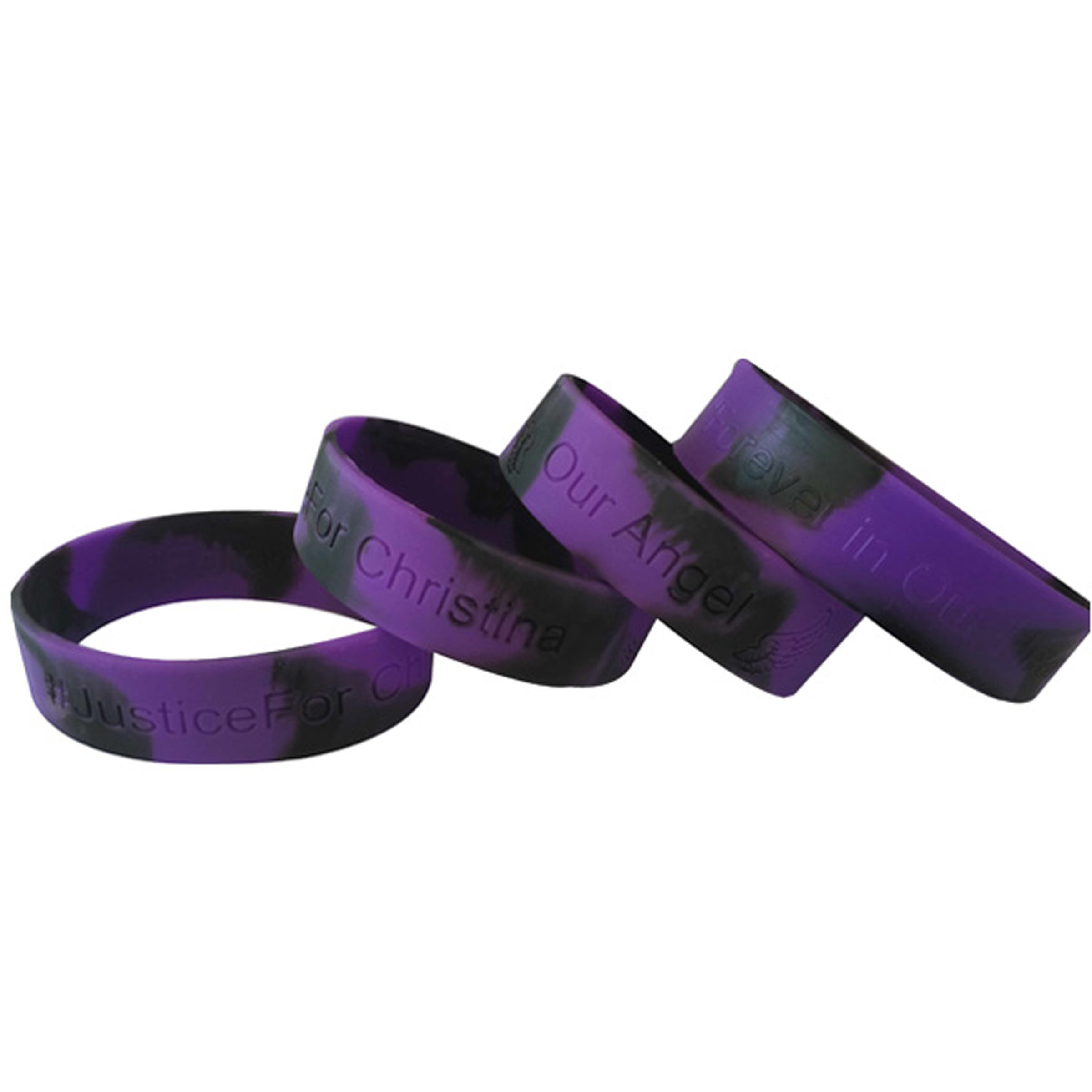Debossed Silicone Wristband 8