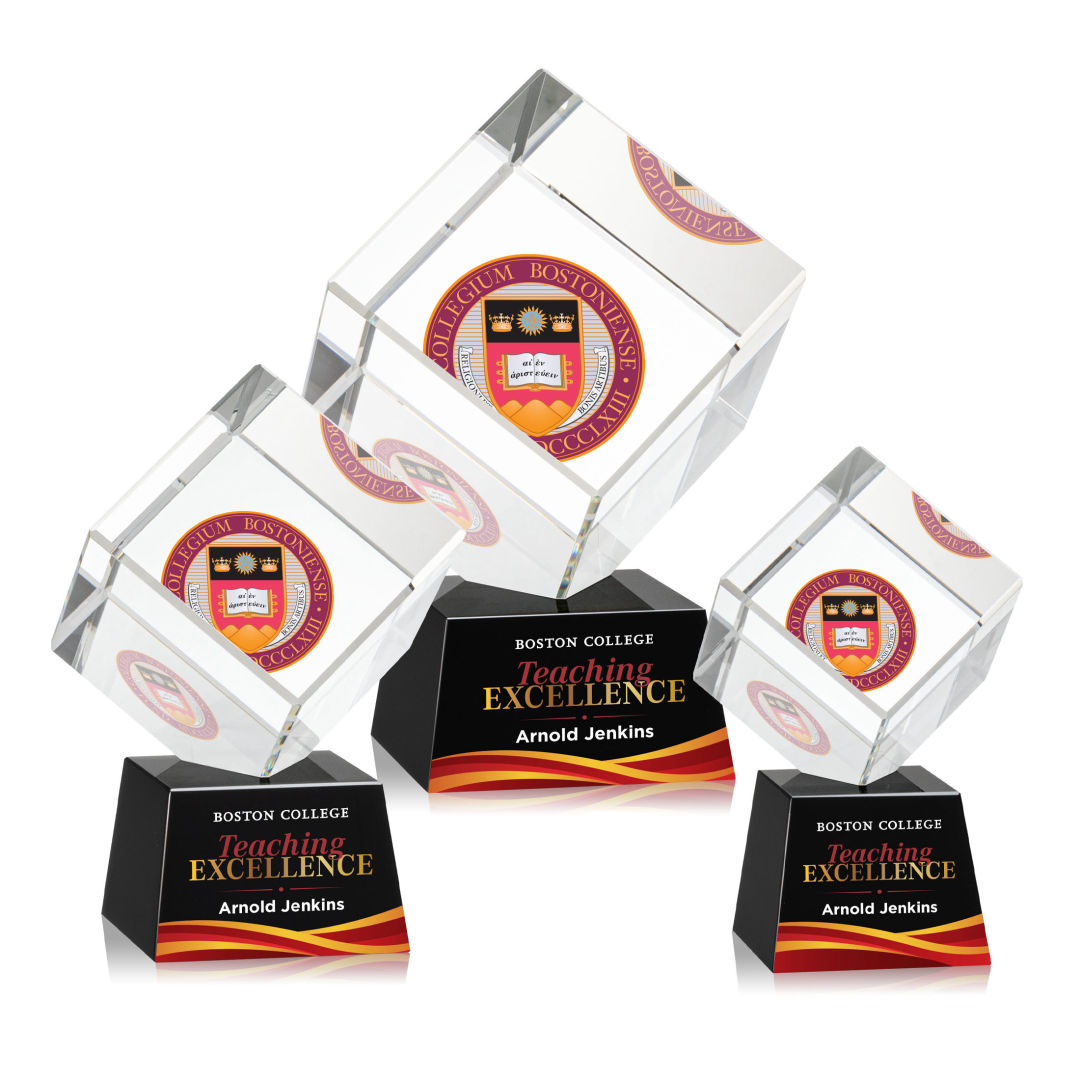 Burrill VividPrint™ Award on Robson Base - Black