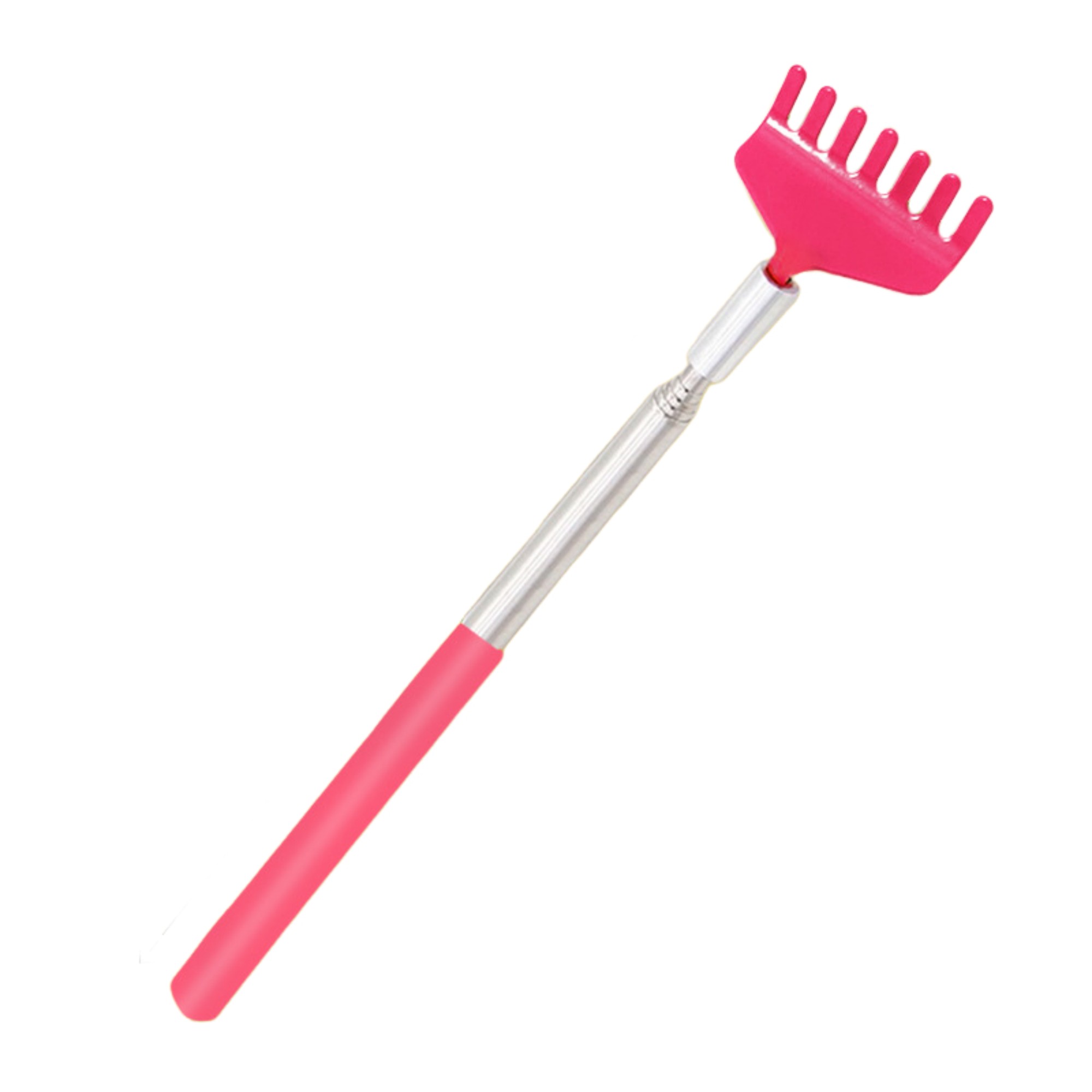 Telescopic Metal Back Scratcher With Seven Tooth Edge 7