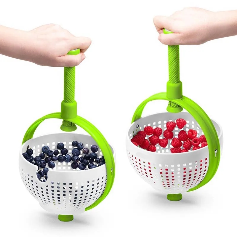 Salad spinner fruit and vegetable washer 6