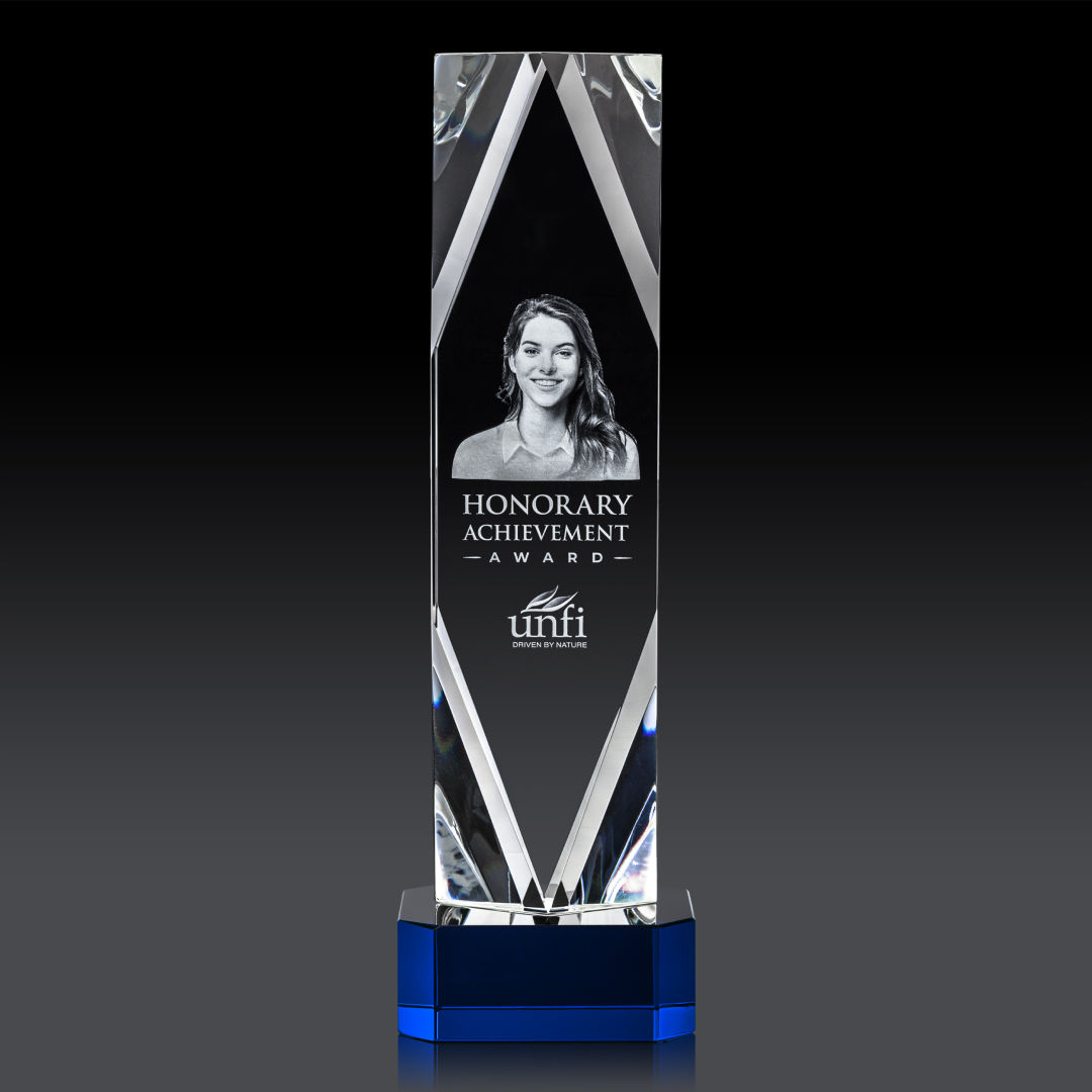 Delta 3D Award on Base - Blue 4