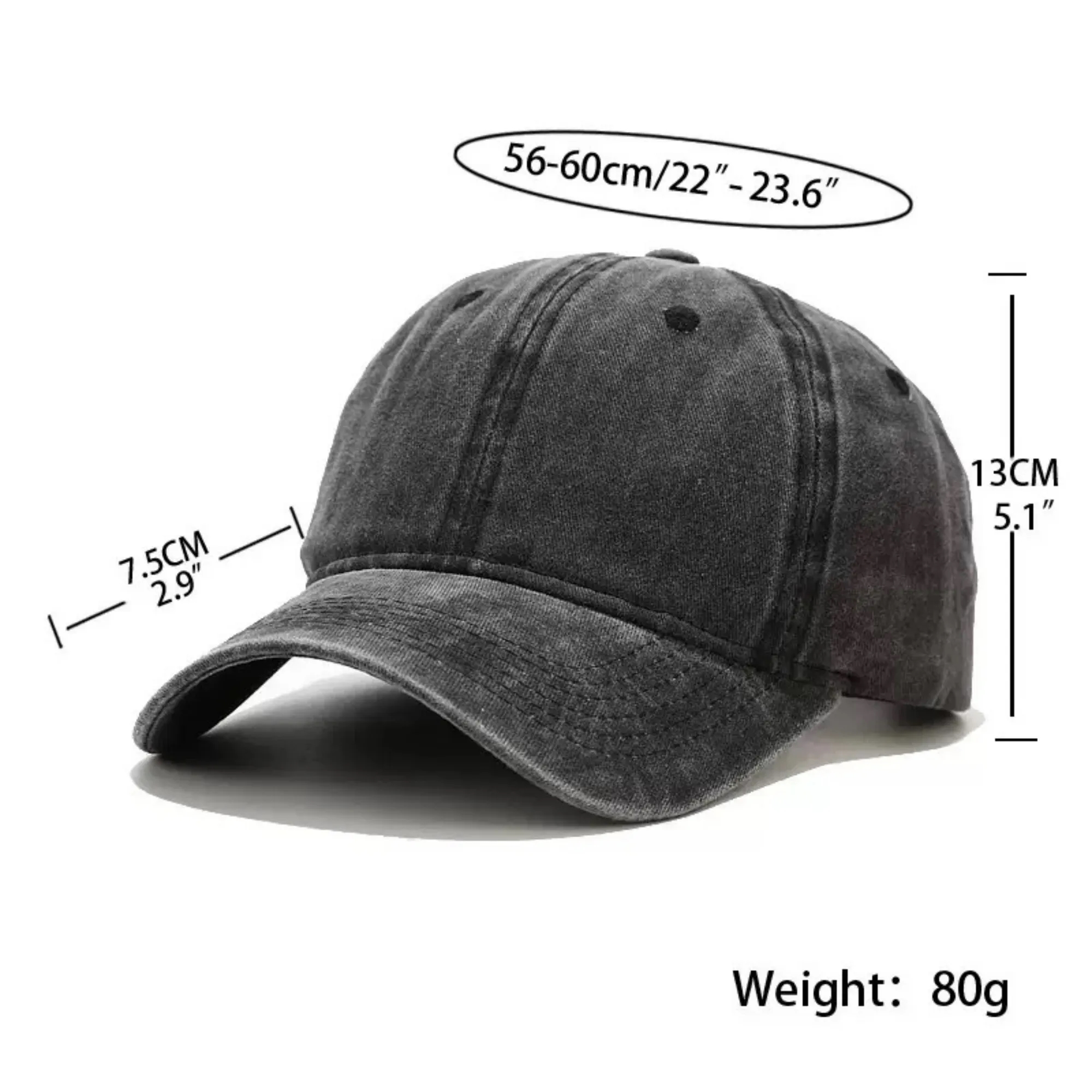 Adjustable Metal Buckle Baseball Cap 12