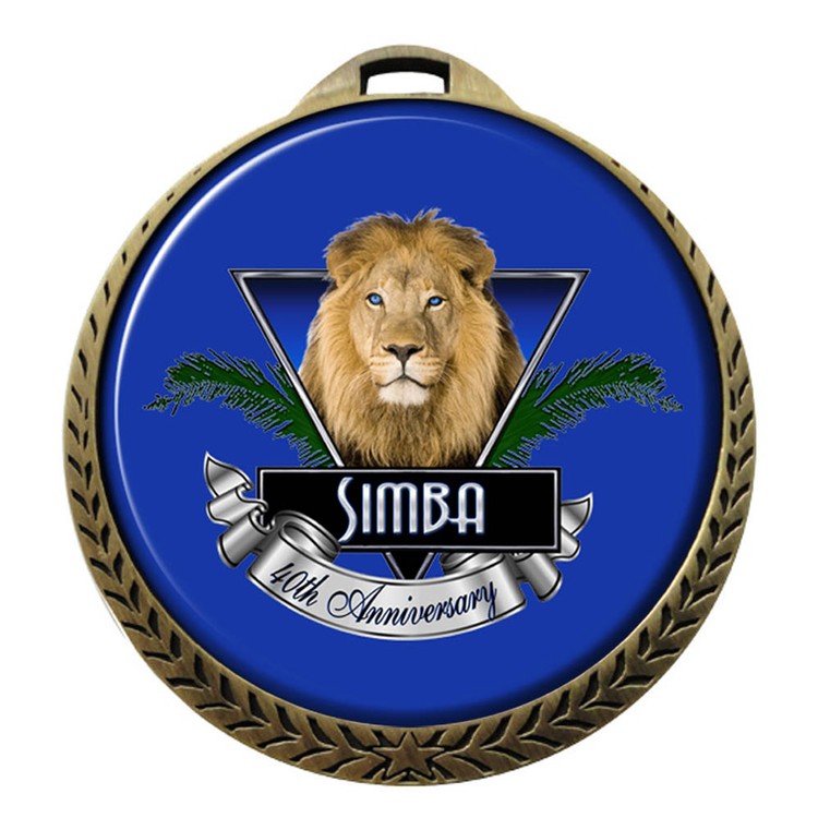 Express Vibraprint™ Insert Medal (1-3/4") 1