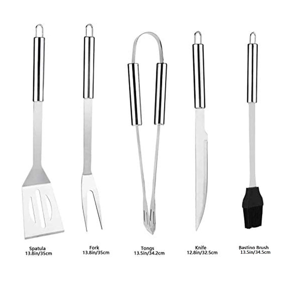 5PCS BBQ Grill Tool Set 4