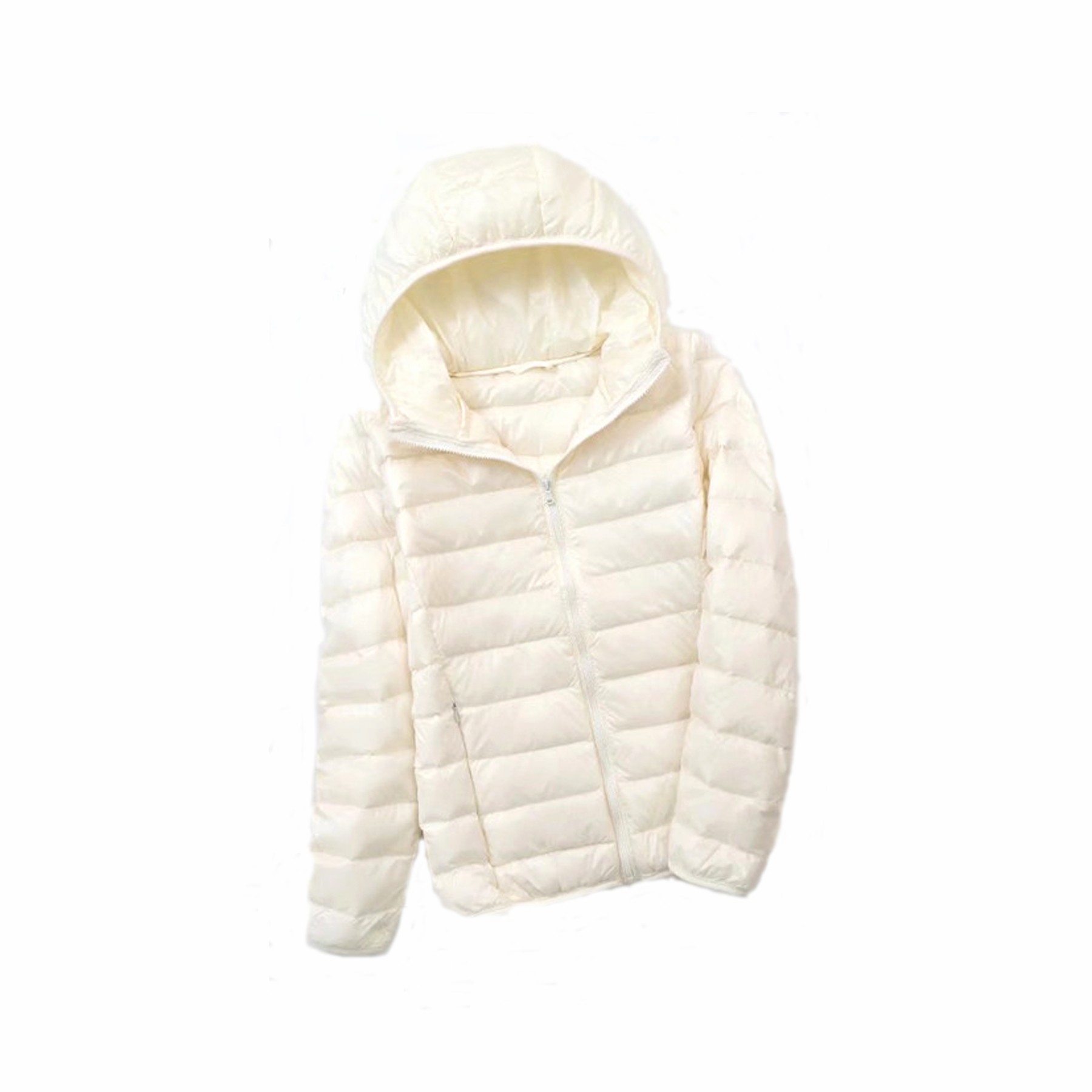 Women Hooded Short Down Jacket 11