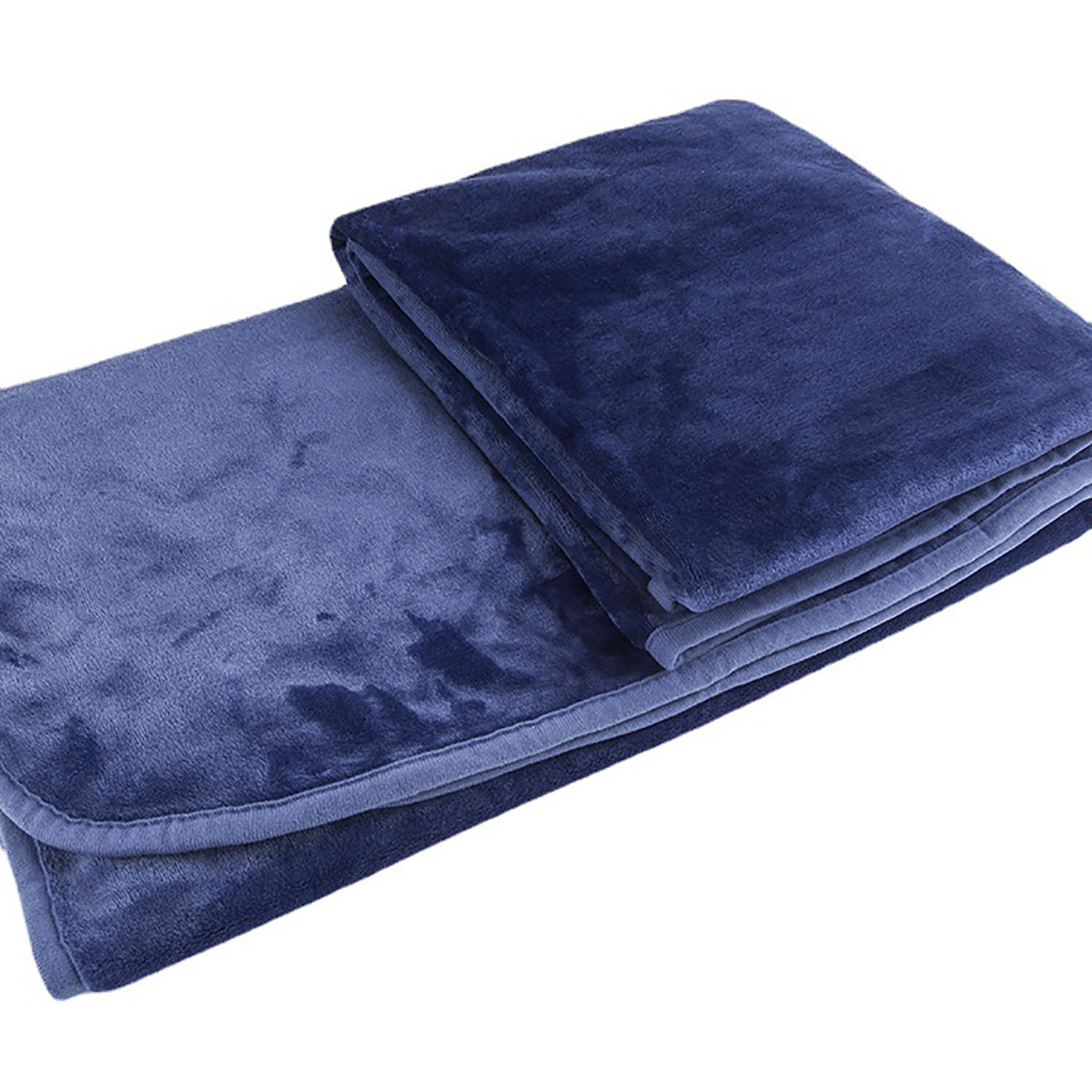 Flannel Solid Color Thickened Blanket 4