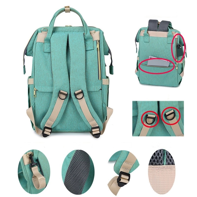 Insulated Cooler Lunch Bag Backpack With Usb Port 5
