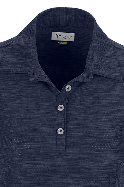 Women's Greg Norman Play Dry® Heather Solid Polo 21
