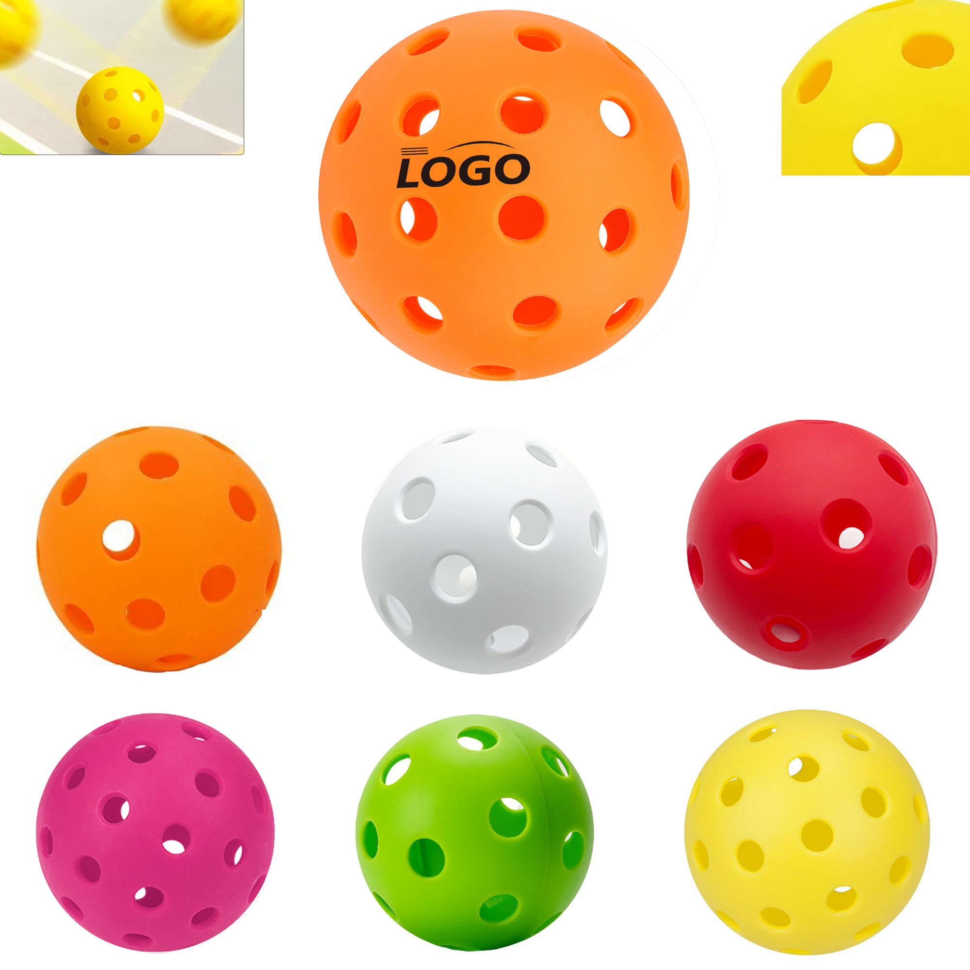 Outdoor Competition 40 Holes Pickleball Sphere 3