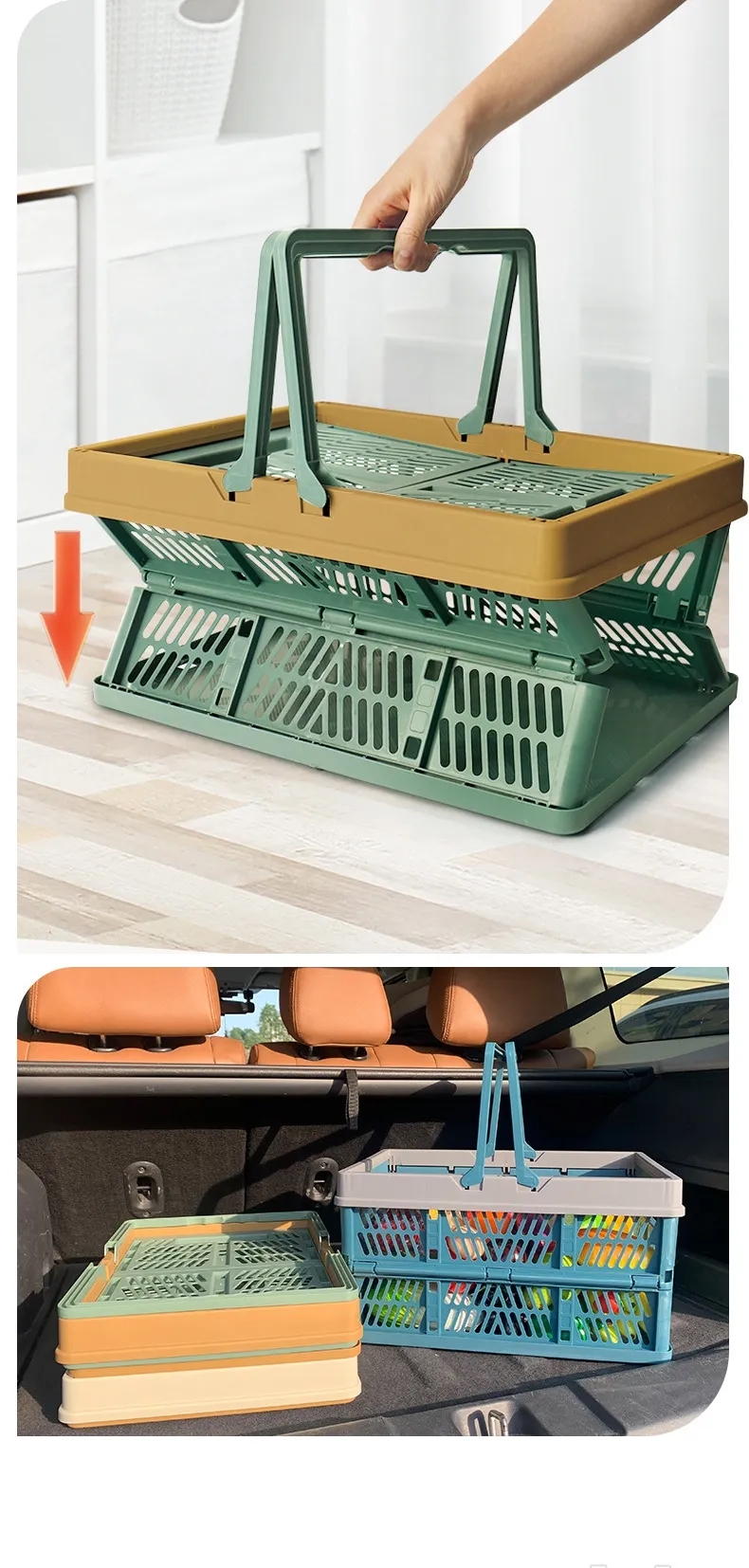 Folding Storage Basket 2
