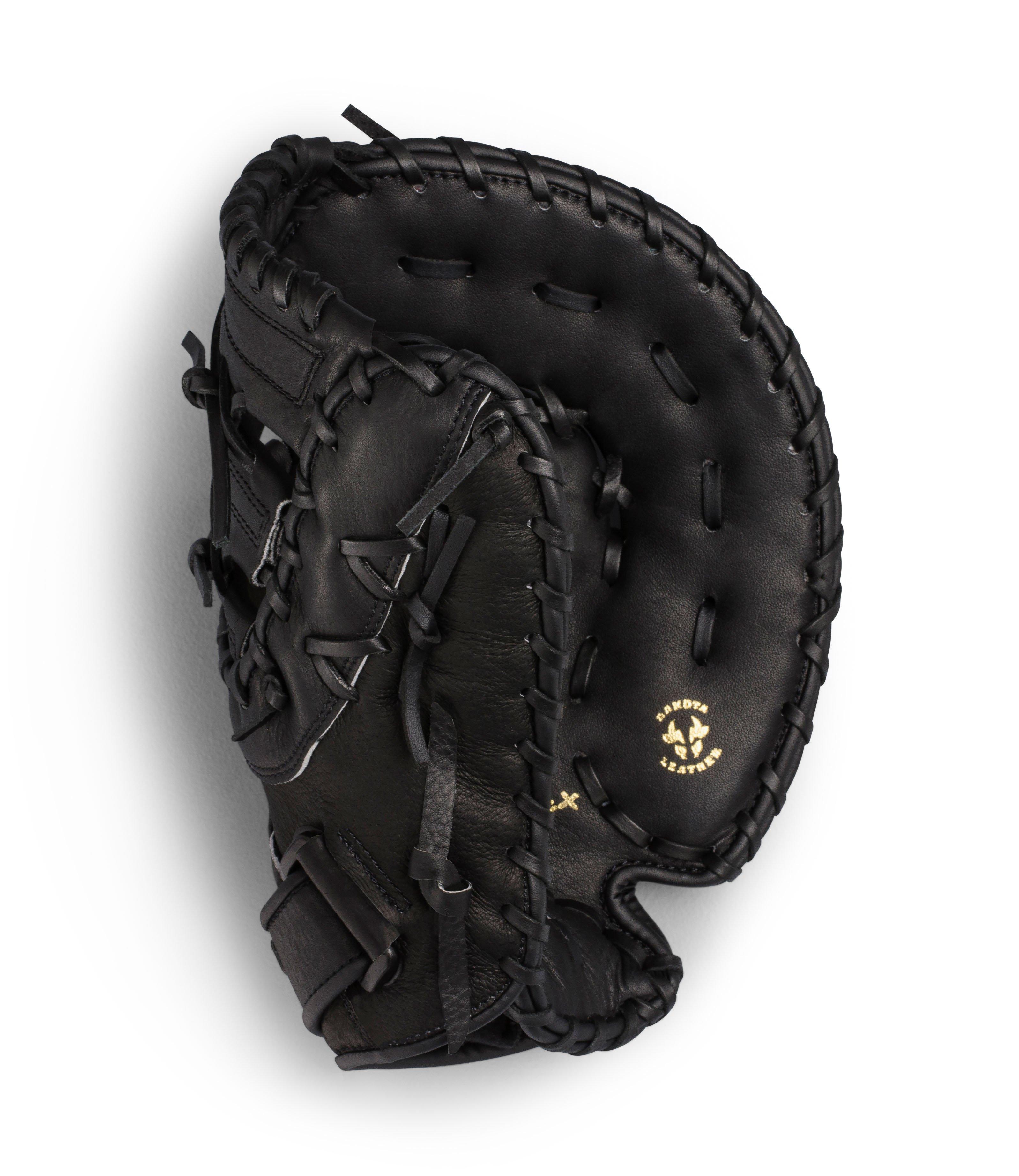 Prospect Series Youth Baseball First Base Mitt 12.5", Full Grain Leather 6