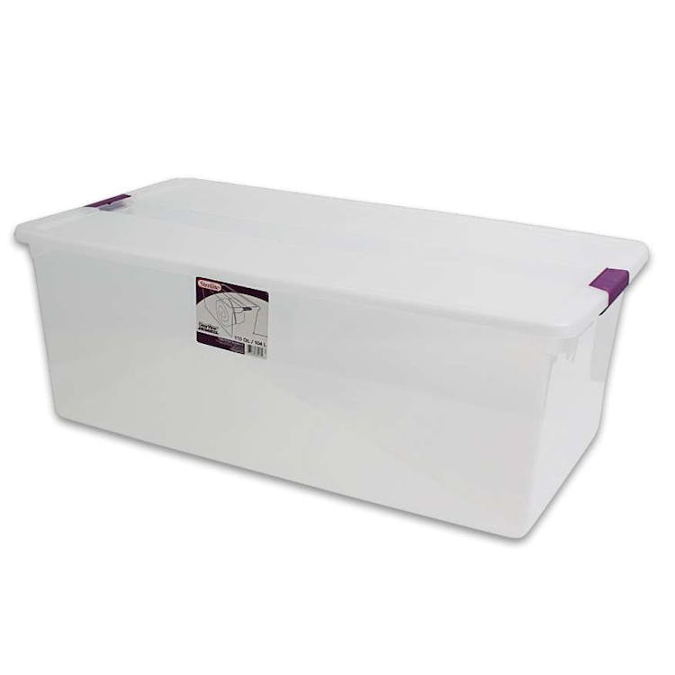 Sterilite Clearview Latch Storage Boxes - 110 qt 2