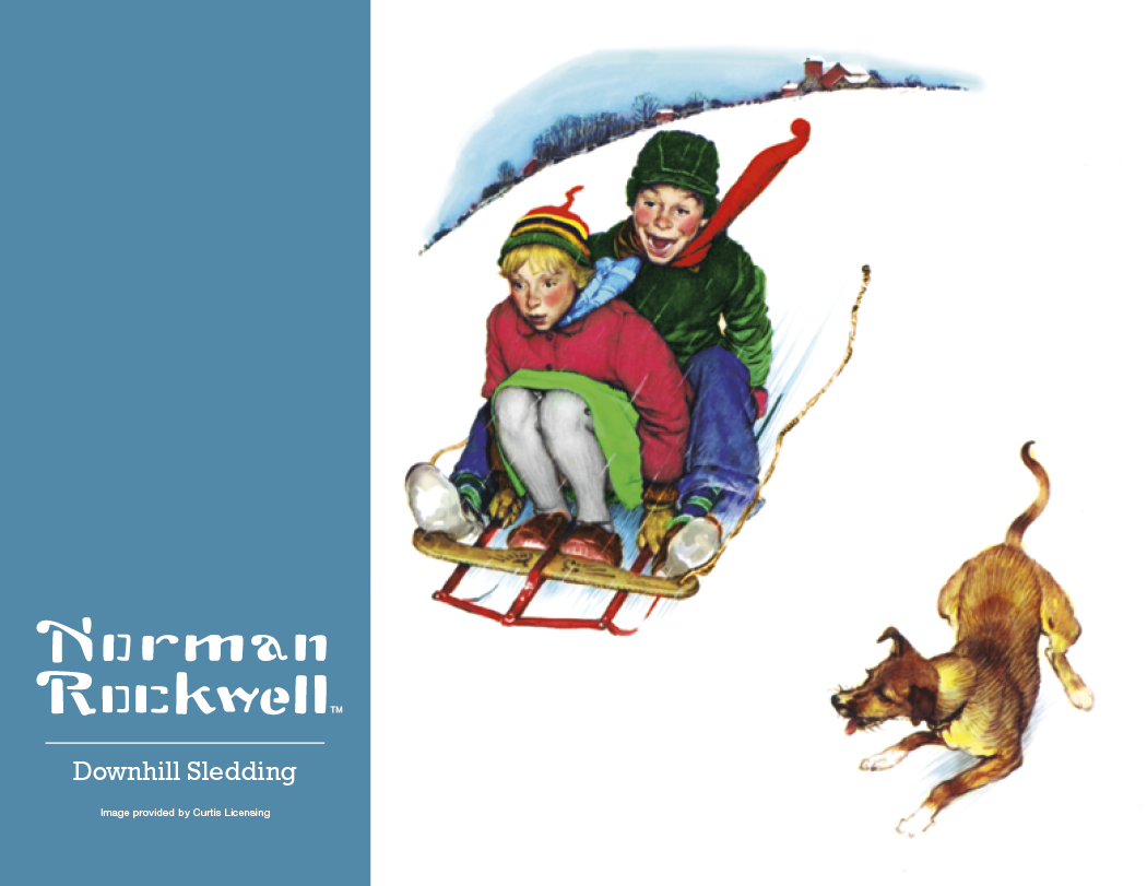 HotLine® Products Norman Rockwell Appointment Calendar - Stapled