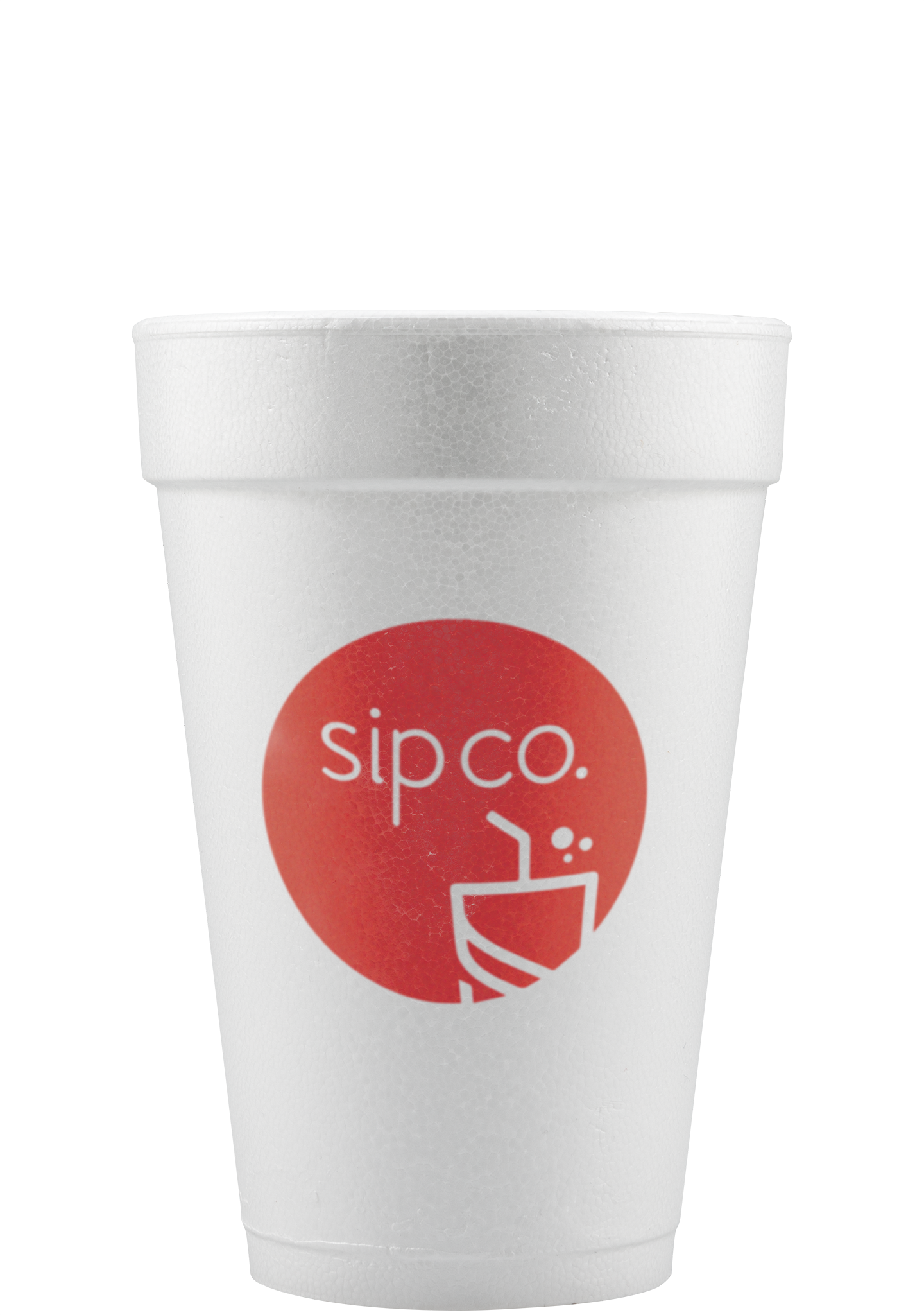 20 oz Foam Cup White Tradition Print 2