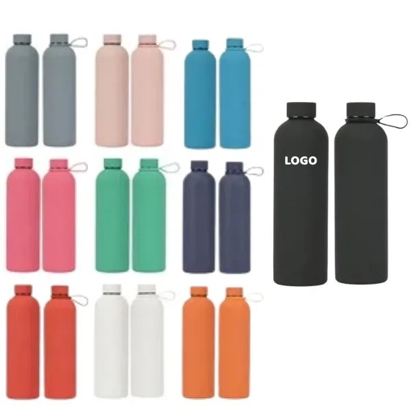 Stainless Steel Water Bottle with Insulated 17 oz 8