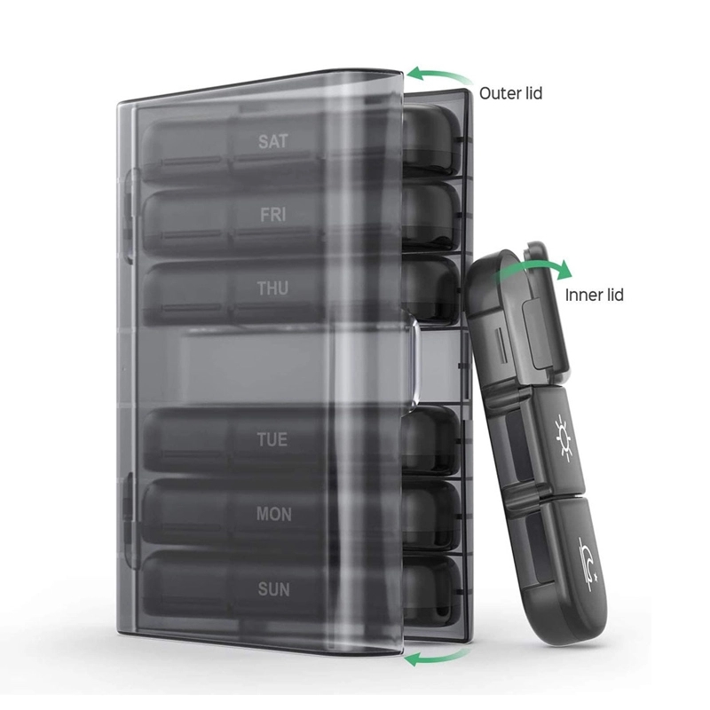 Portable 7 Day Pill Boxes 3