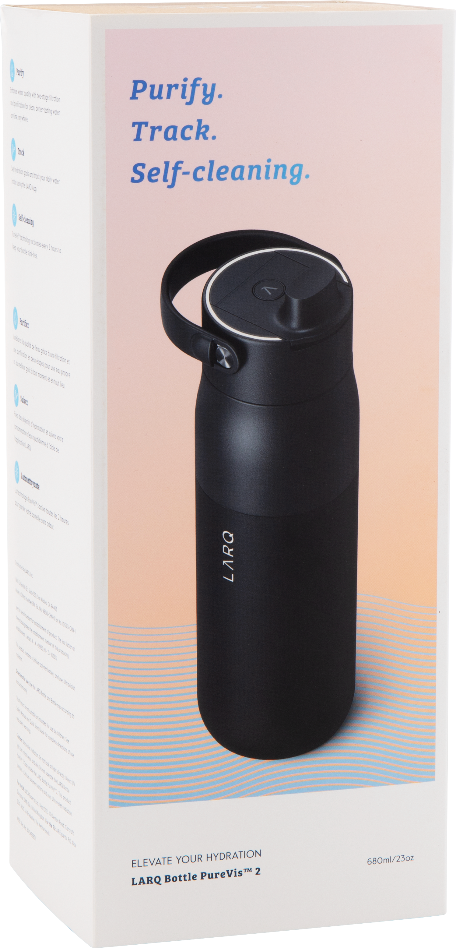23 oz larq purevis 2, custom water bottle with logo imprint 27