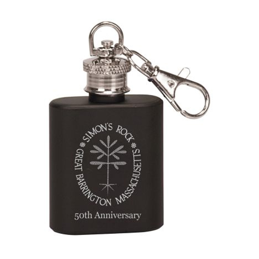 1 OZ. STAINLESS STEEL FLASK KEY CHAIN (COLORS) 2