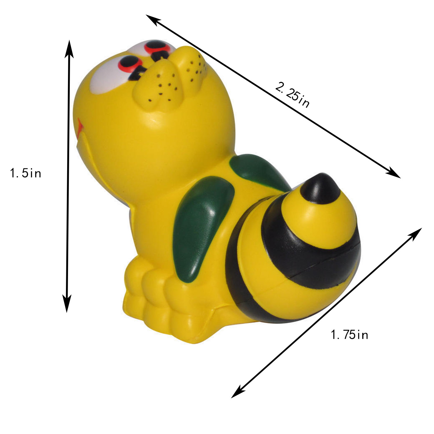 PU Bee Shaped Stress Relief Squeeze Toy 6