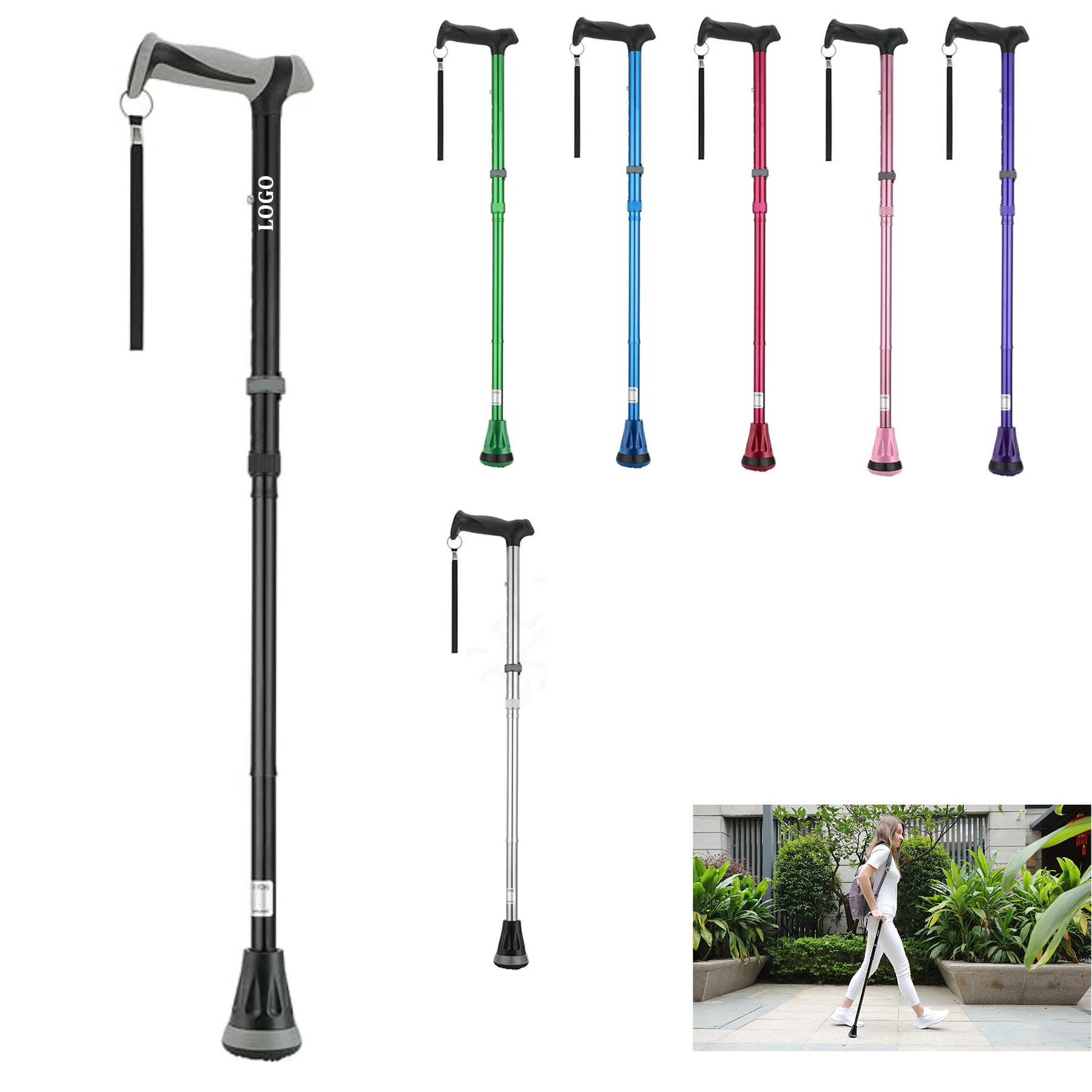 Foldable Walking Cane 5