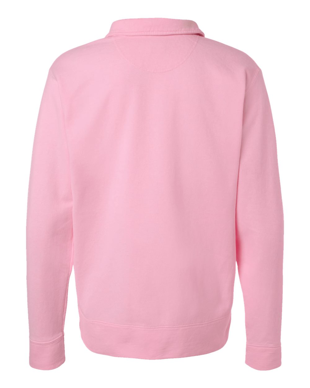 Unisex Garment-Dyed Polo Collar Sweatshirt - GDH490 7