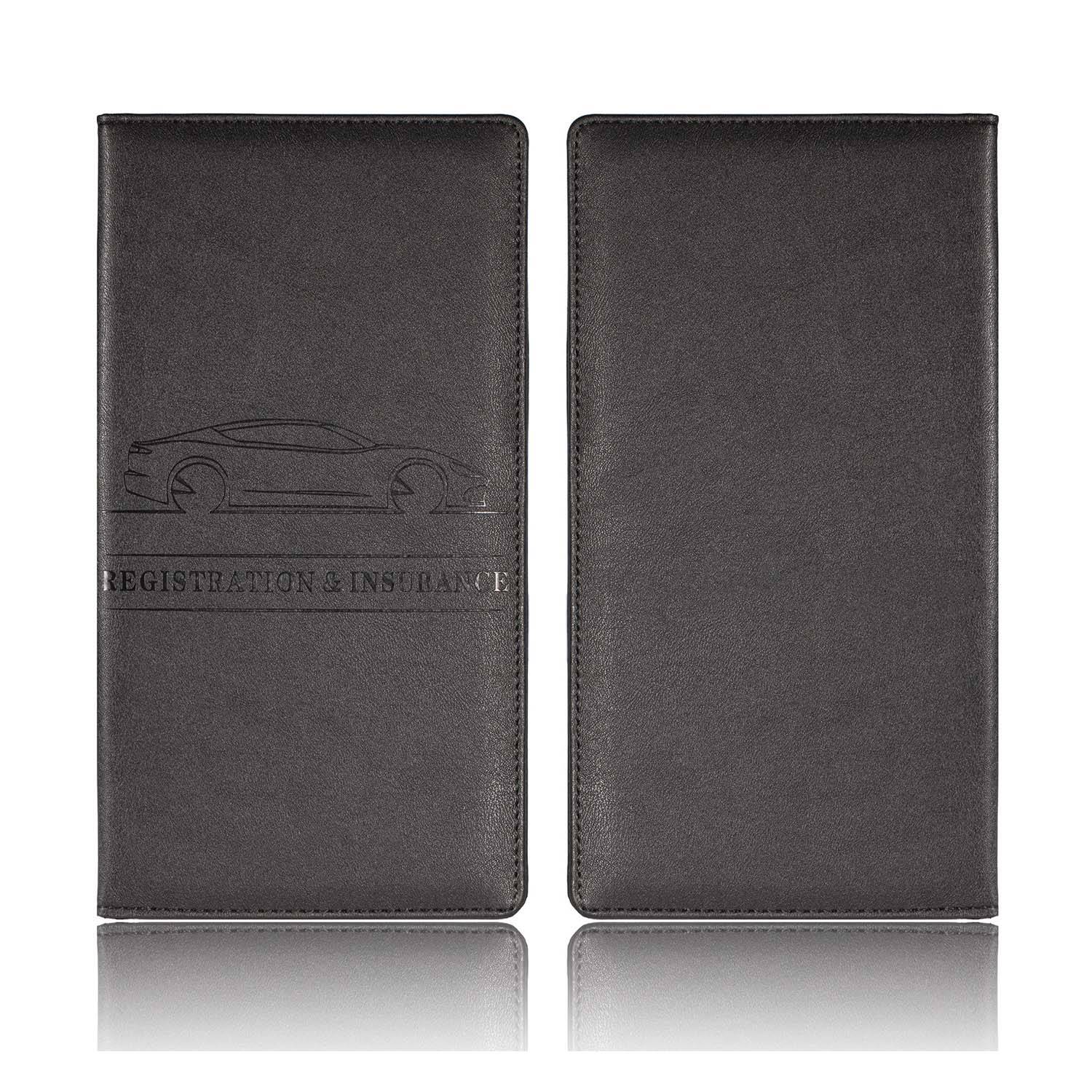 PU Leather ID Driver's License Storage Card Bag 1
