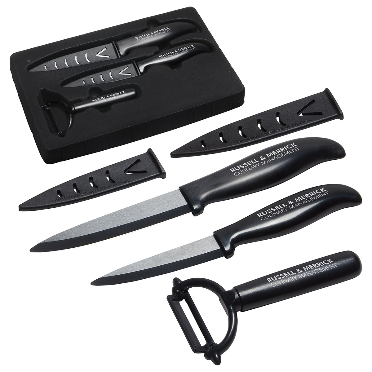 Top Choice Ceramic Knife & Peeler Set 2