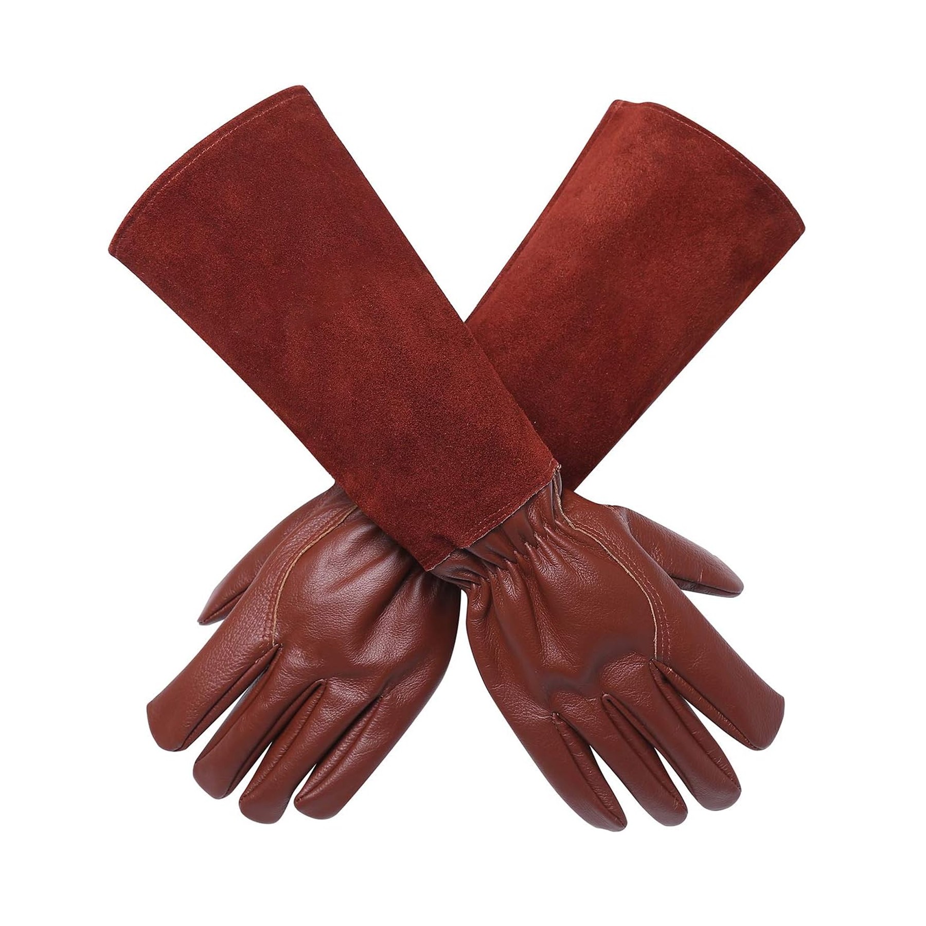 Durable Thick Cowhide Leather Work Glove 5