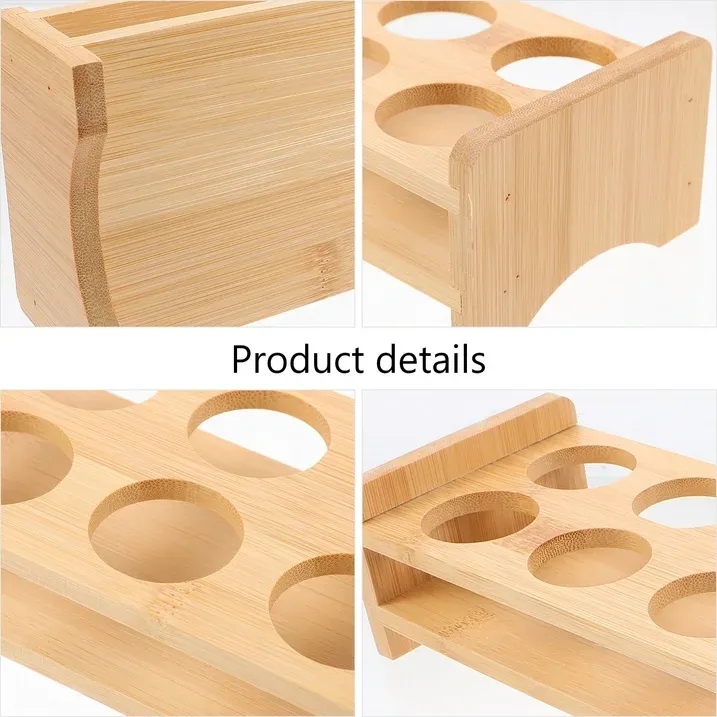12-Glass Beer Shot Glasses Tray Storage Holder 4