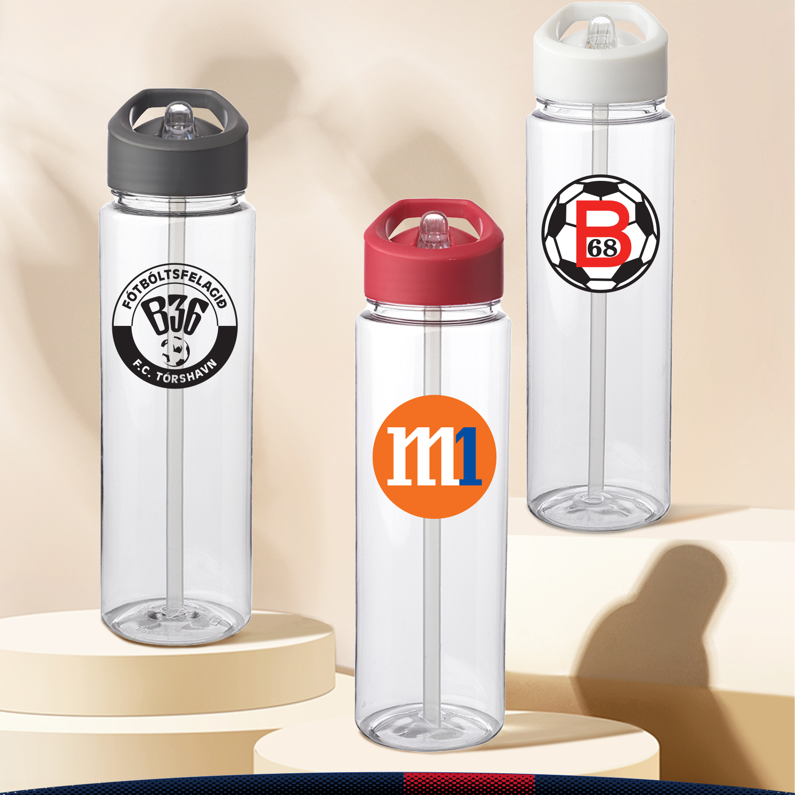 Aerw Plastic Water Bottles - 24 OZ. 6
