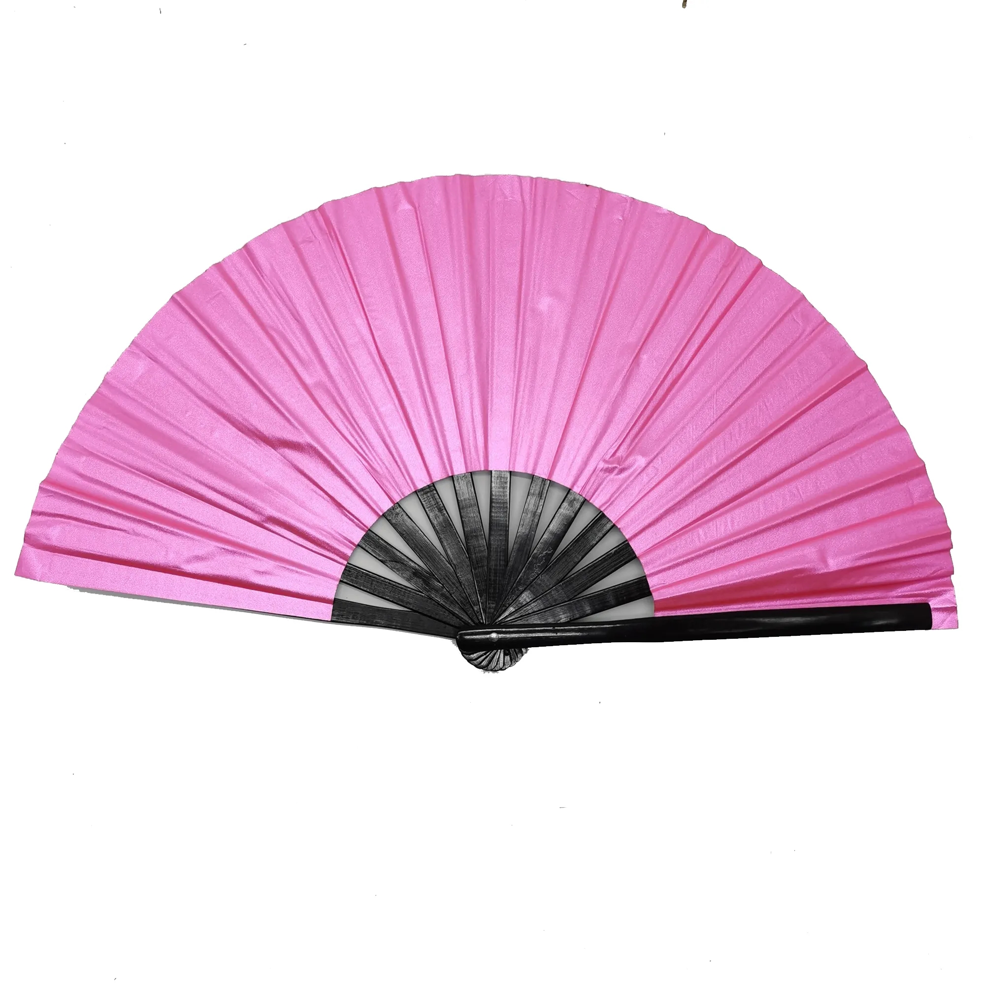 PCV Laser Film Large Bamboo Fan 22