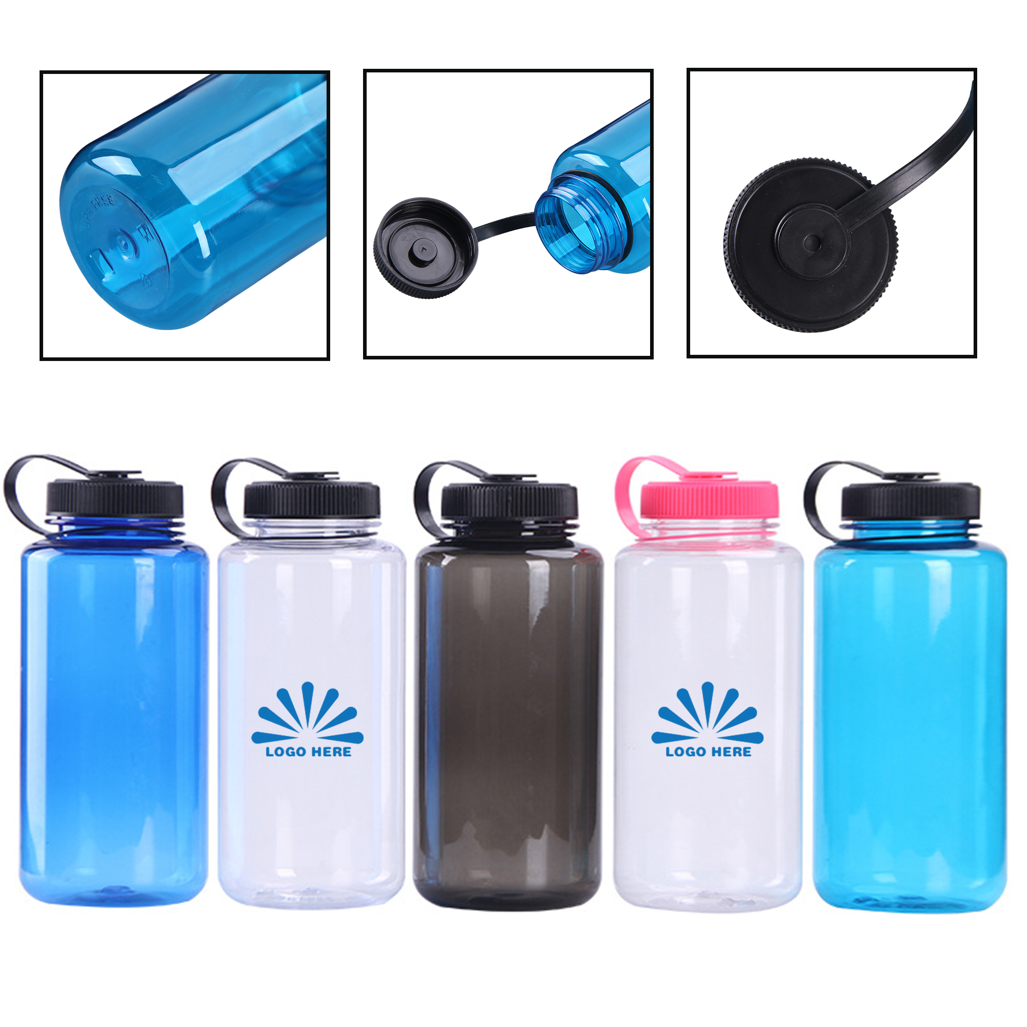 32oz Plastic Water Bottle 2
