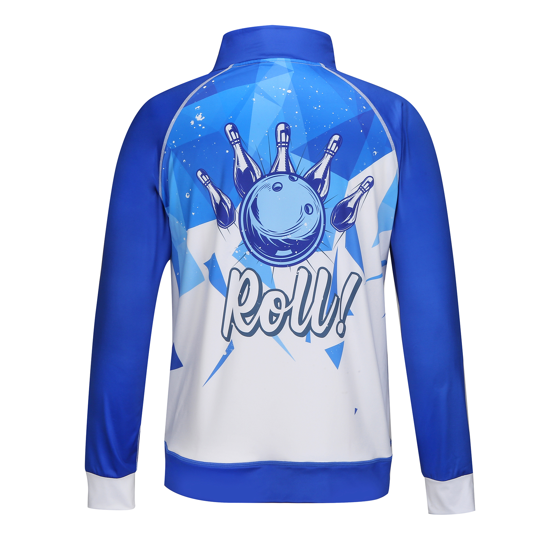 Athletic Full Zip Raglan Training Jacket (Full Color) 6