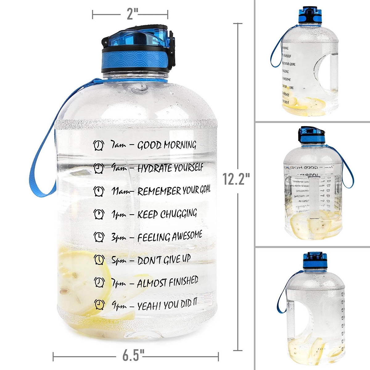 128oz GYM Gallon Water Jug 4