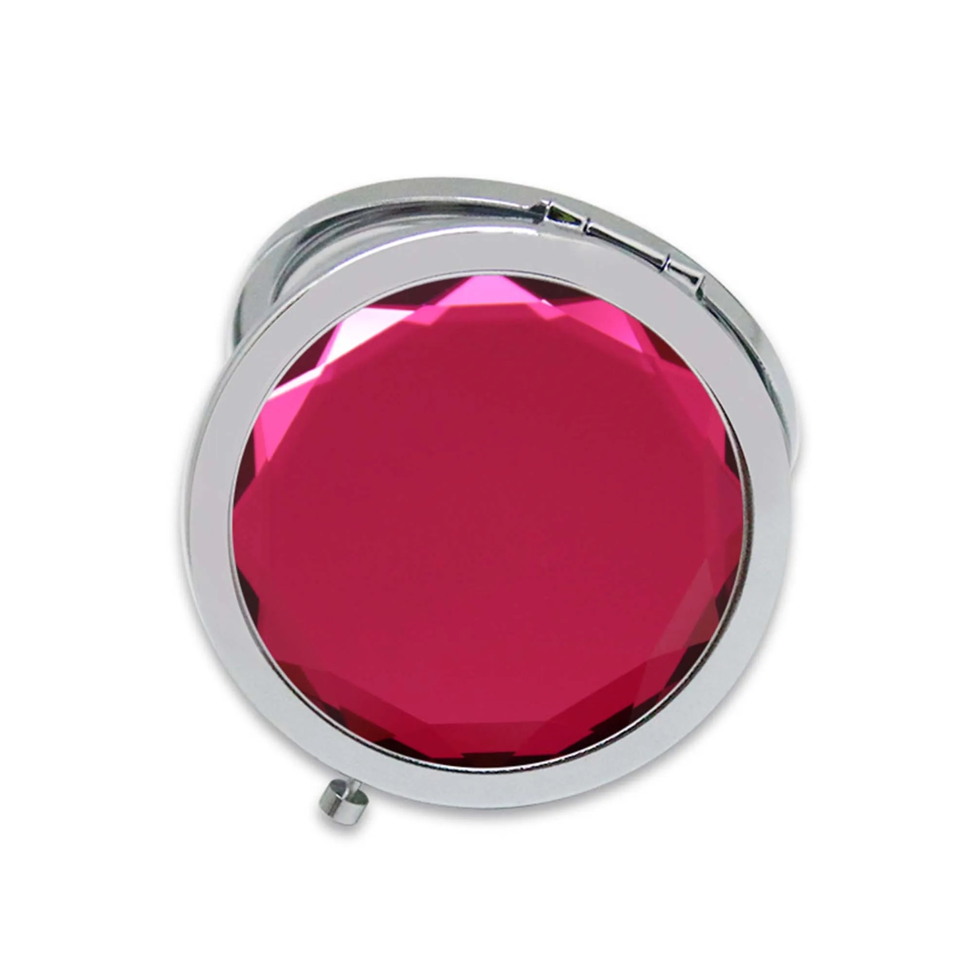 Metal Folding Crystal Makeup Mirror 1