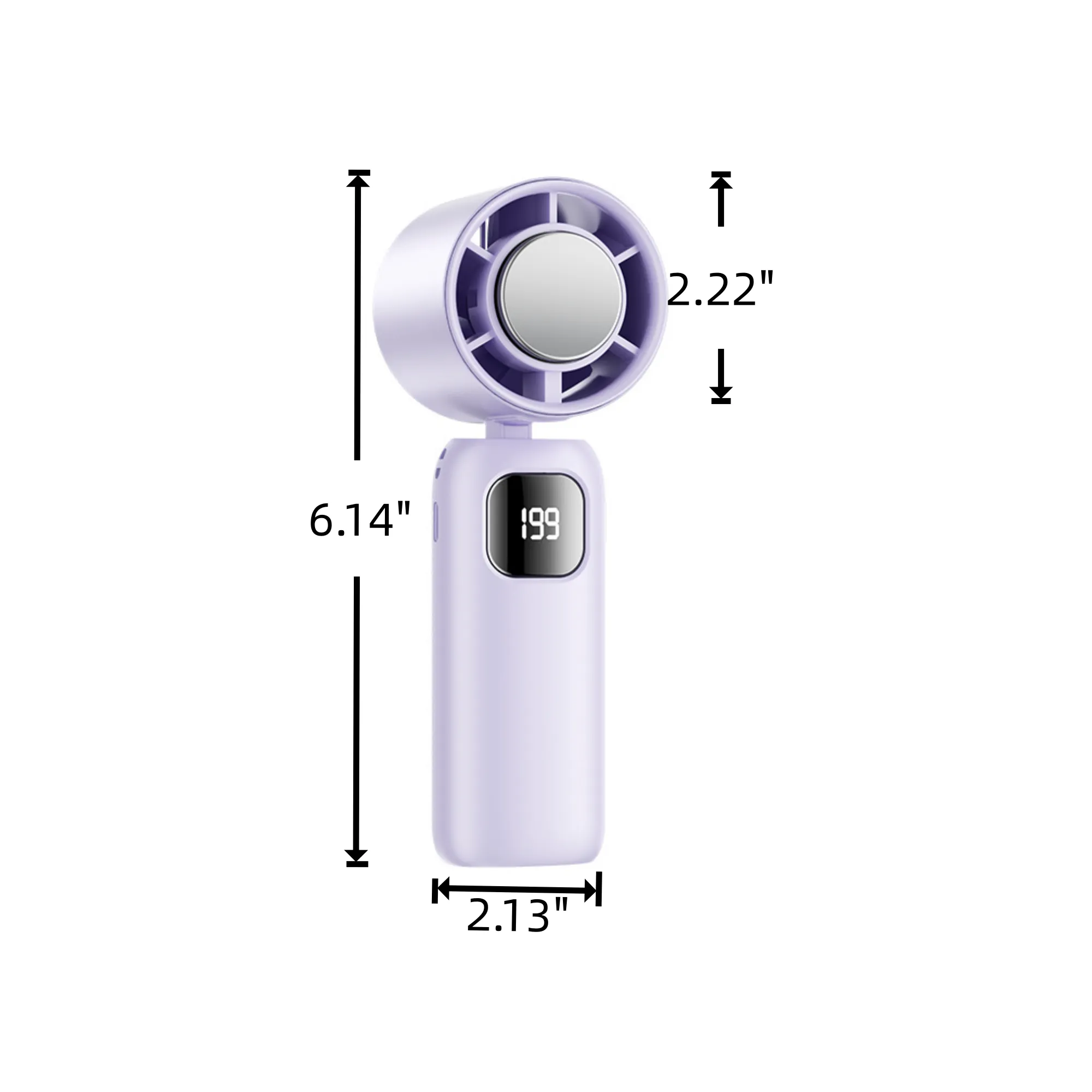 Semiconductor Ice Sensation - Foldable Travel Neck Fan 3