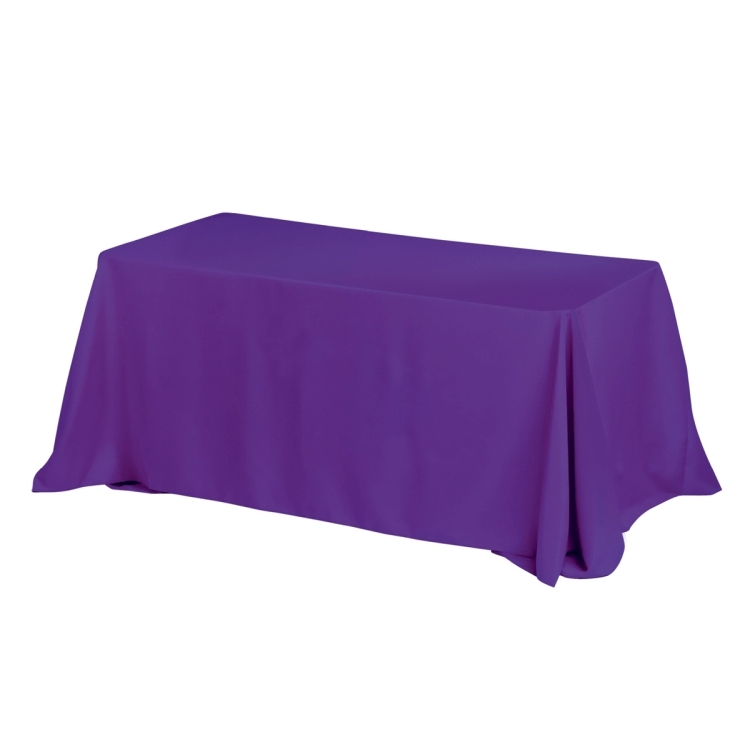 "Zenyatta Eight" 8 ft 4-Sided Throw Style Table Covers & Table Throws -Blanks / Fits 8 ft Table 26