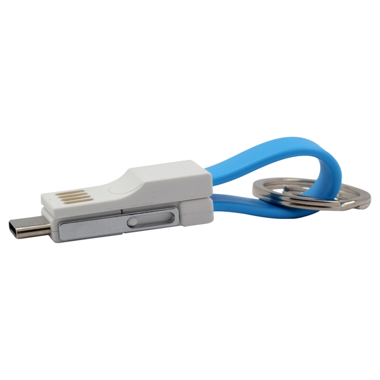 Magnetic Keychain - USB, USB Type-C Charging And Data Cable 4