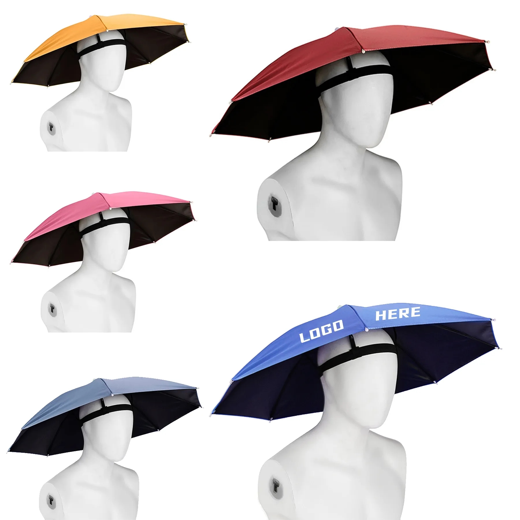 Fishing Umbrella Hat 8