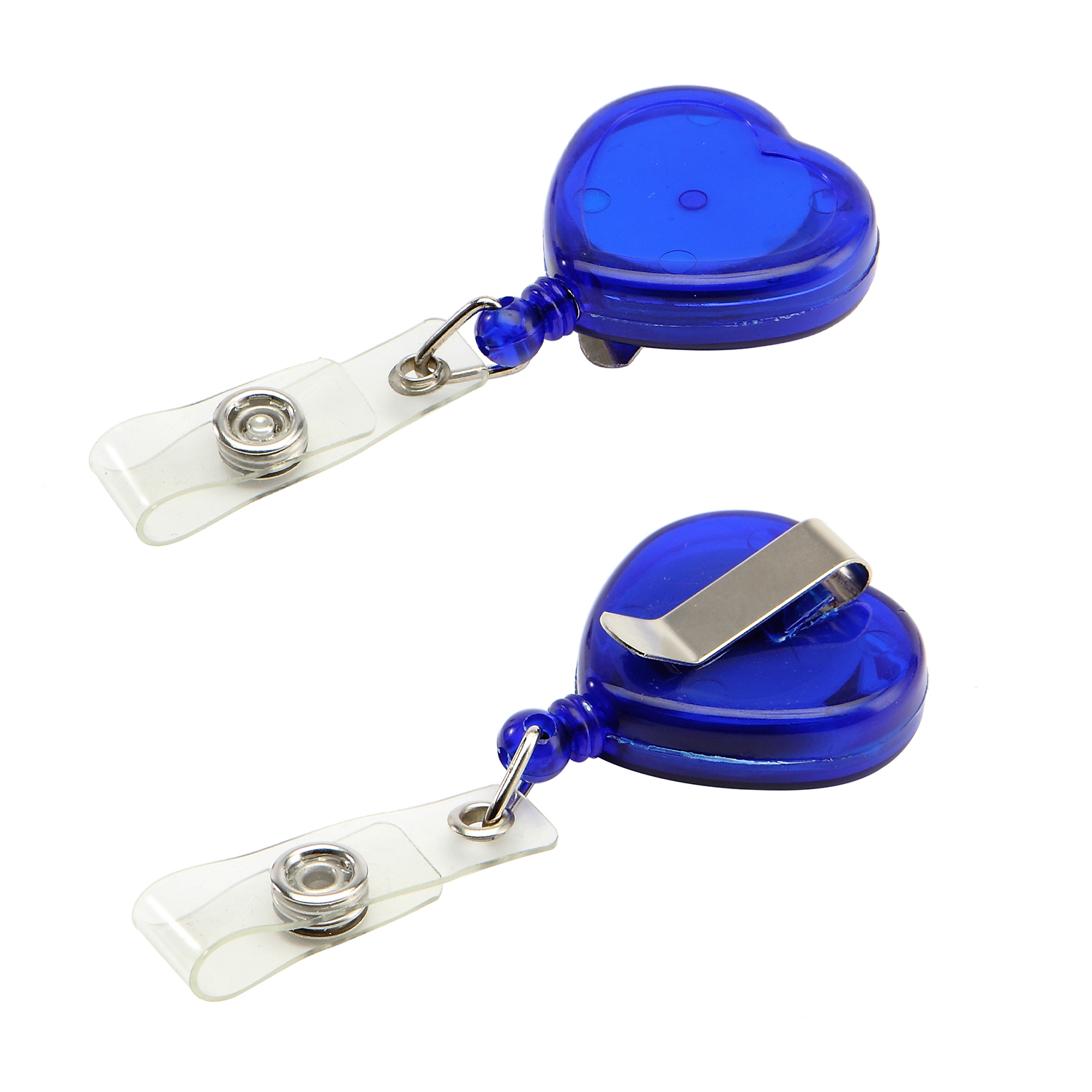 Retractable Heart Shape Badge Reel 9